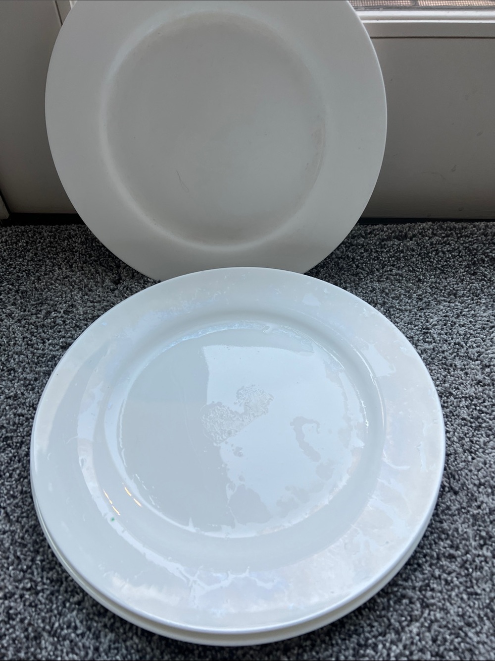 Mikasa   Lausanne Ceramic Dinner Plates - Set of  3
